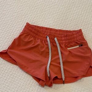 Vuori Women's Salmon Athletic Shorts